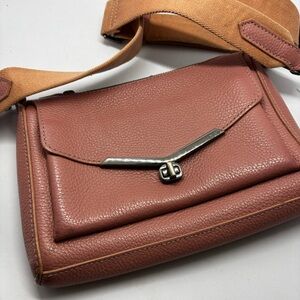 Botkier Valentina rose blush pink crossbody bag/guitar strap